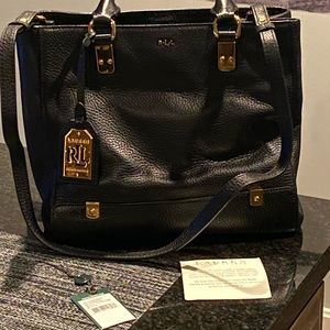 Ralph Lauren Morrison tote small